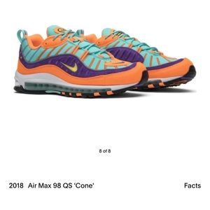 Nike air max 98 qs Cone